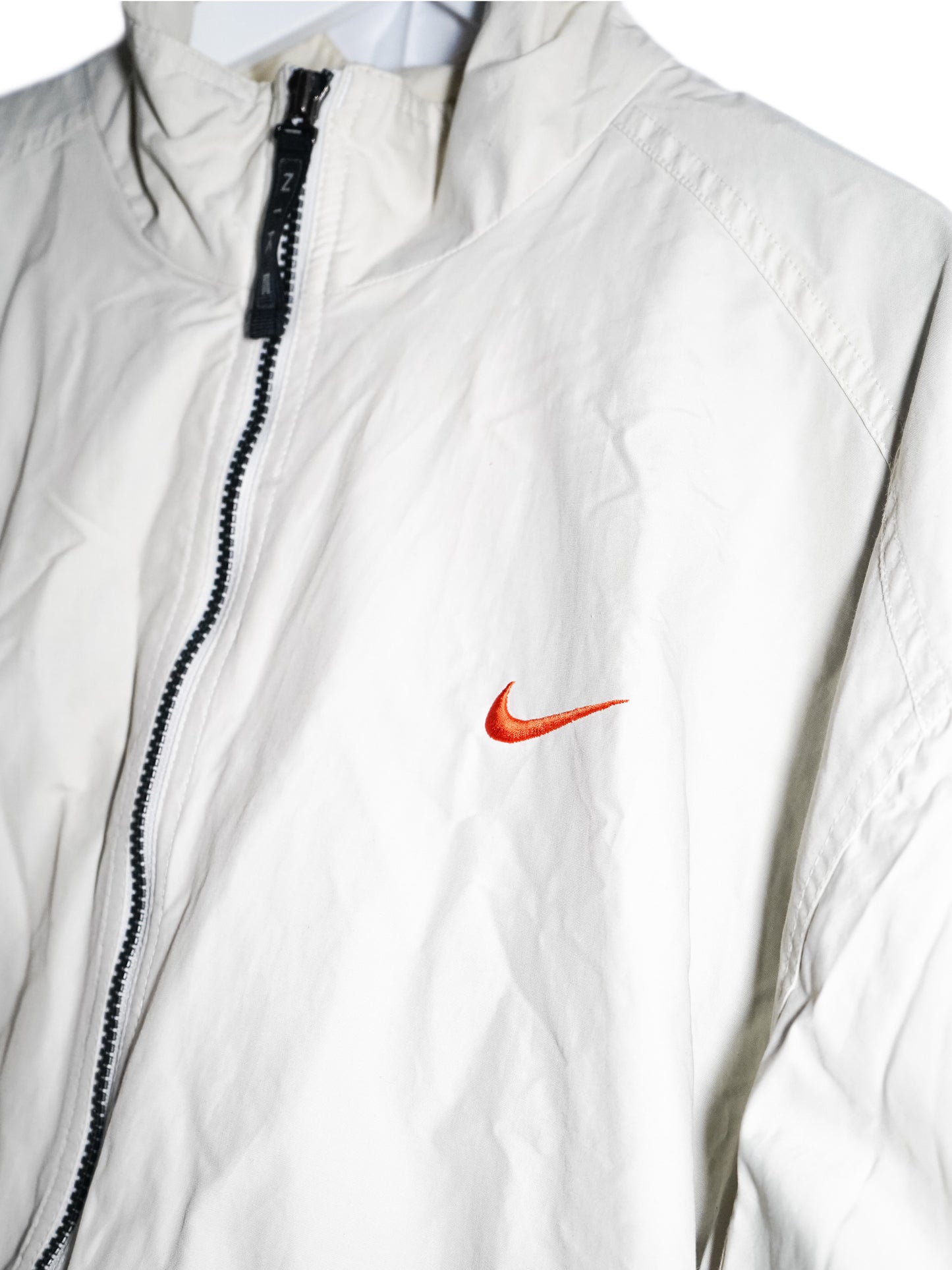 Nike Track Jacke Beige Orange