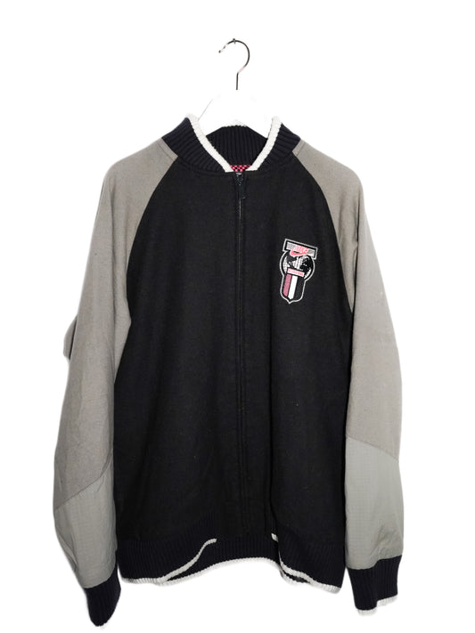 Nike International College Jacke Silver